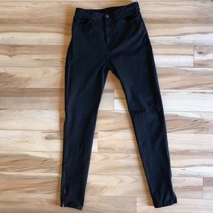 American Apparel high-waisted jeans